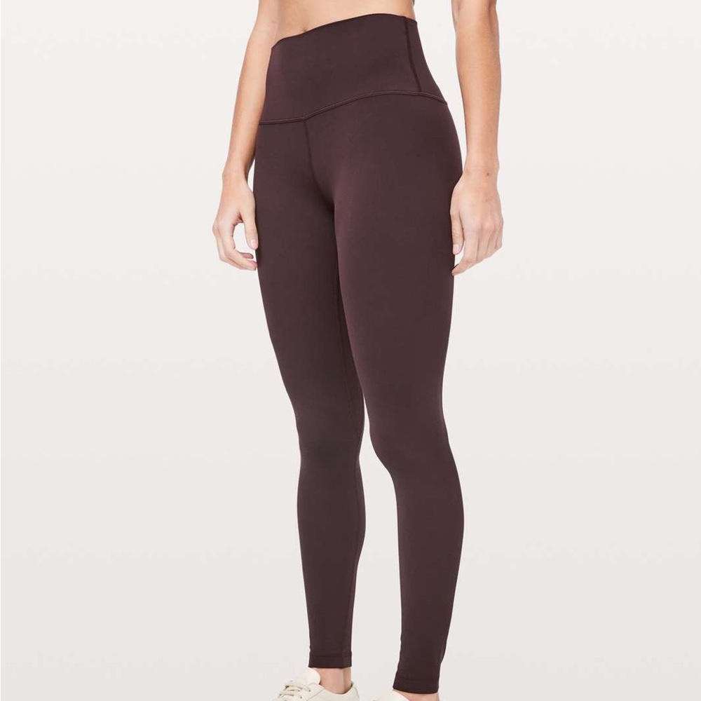 LULULEMON ALIGN PANT 28” PLUM SHADOW SZ 4